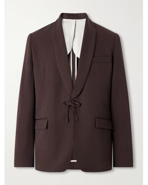 A Kind Of Guise Shinji Virgin Wool Blazer - Brown