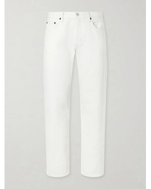 FRAME Straight-Leg Jeans - White