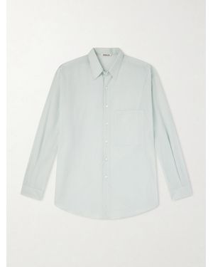 AURALEE Cotton-Poplin Shirt - White