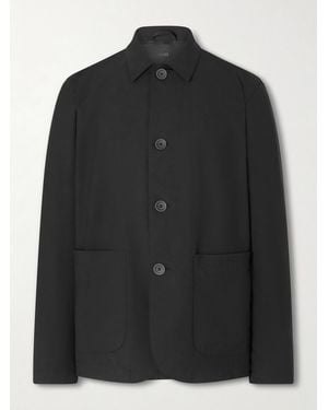 Herno Shell Overshirt - Black