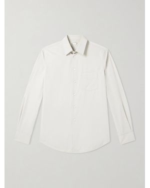 Bottega Veneta Cotton-Poplin Shirt - White