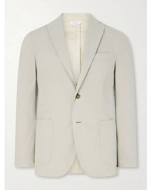Boglioli Kei Cotton-Blend Suit Jacket - Natural