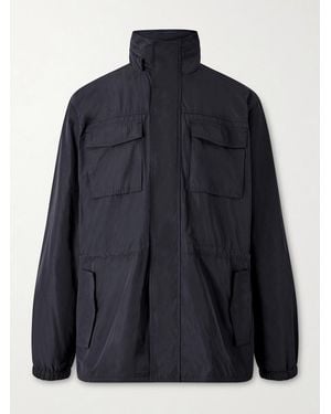 James Perse Zipped Windbreaker Jacket - Grey