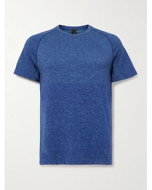 lululemon Metal Vent Tech 2.5 Stretch-jersey T-shirt - Blue
