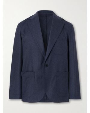STÒFFA Wool-Flannel Suit Jacket - Blu