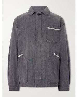 Visvim Eclair Denim Jacket - Grey
