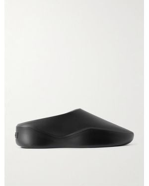 Fear Of God Eva Runner Rubber Mules - Black
