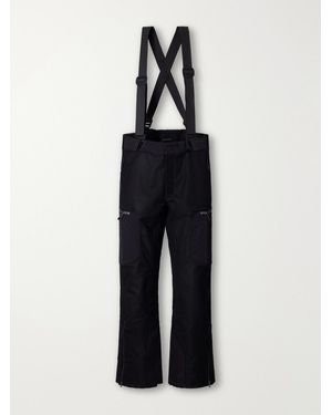 Sease Trace 2.0 Shell-Trimmed Coated Wool And Cashmere-Blend Twill Padded Ski Trousers - Blue