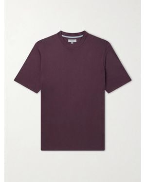 Canali Cotton-Jersey T-Shirt - Purple
