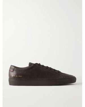 Common Projects Achilles Leather Sneakers - Braun