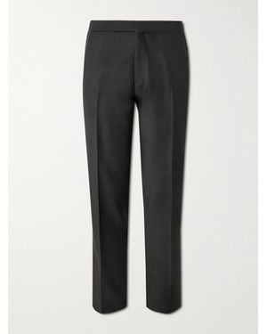 MR P. Mike Straight-leg Wool - Black