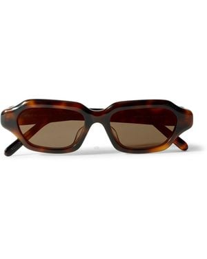 Loewe Square-Frame Acetate Sunglasses - Brown