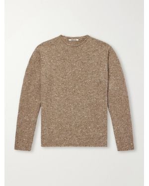 AURALEE Wool Sweater - Natur