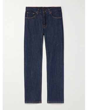 Nudie Jeans Rad Rufus Straight-Leg Jeans - Blue
