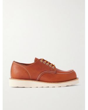 Red Wing 8092 Moc Oxford Oiled-Leather Derby Shoes - Braun