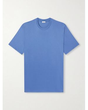 Zimmerli of Switzerland Sea Island Cotton-Jersey T-Shirt - Blue