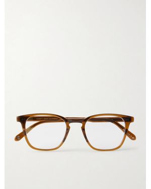 Garrett Leight Albright D-Frame Acetate Optical Glasses - Metallic