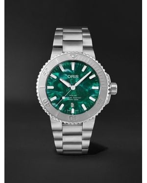 Oris Bracenet Aquis Automatic 43.5Mm Stainless Steel Watch, Ref. No. 01 733 7730 4137-07 8 24 05Peb - Black