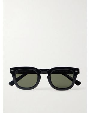 Ahlem Champ De Mars Square-Frame Acetate Sunglasses - Black