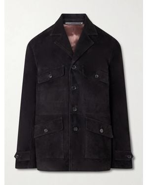 Paul Smith Suede Jacket - Black