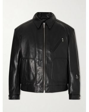 Enfants Riches Deprimes Combattimento Leather Jacket - Black