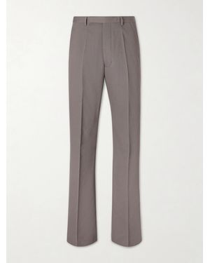 Rick Owens Straight-leg Wool Trousers - Grey