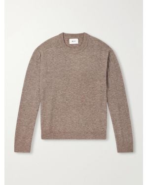 NN07 Gavin 60073 Wool-Blend Bouclé Sweater - Natural
