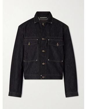 Lemaire Denim Trucker Jacket - Blue