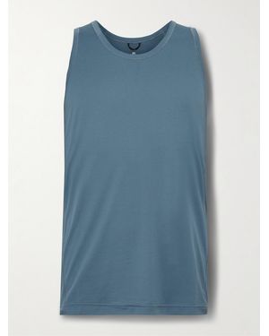 Reigning Champ Slim-fit Deltapeaktm 90 Mesh Tank Top - Blue