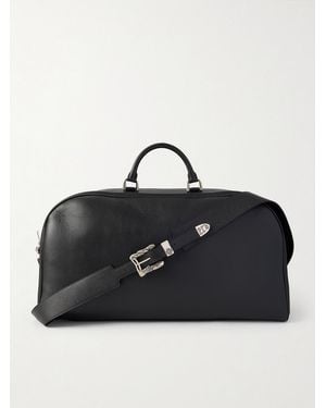 Enfants Riches Deprimes Full-grain Leather Weekend Bag - Black