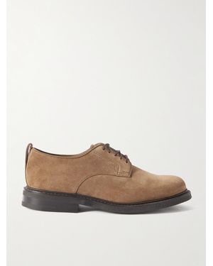 Church's Padstow Suede Derby Shoes - Brown