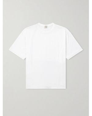 Massimo Alba Nevis Cotton-Jersey T-Shirt - White