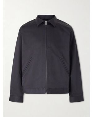 NN07 Petrus 1420 Organic Cotton-blend Jacket - Blue