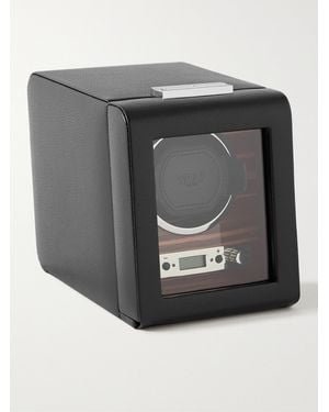 Wolf Roadster Full-Grain Vegan Leather Single Watch Winder - Grey