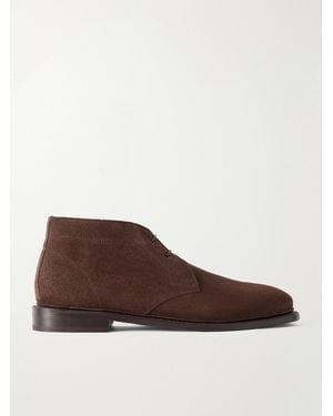 Morjas The Chukka Suede Boots - Brown
