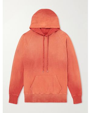 Fortela Vintagehood Cotton-Jersey Hoodie - Orange