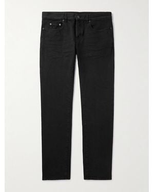 Saint Laurent Slim-Fit Jeans - Black