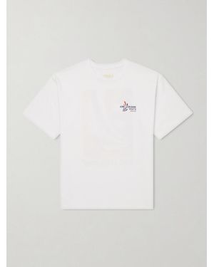 Aimé Leon Dore Logo-Print Cotton-Jersey T-Shirt - White