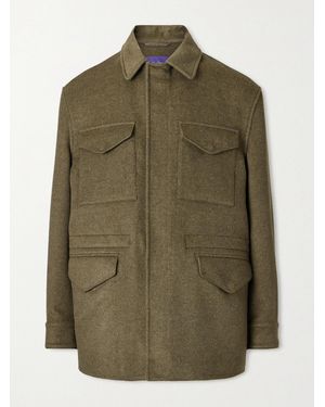 Ralph Lauren Ripley Wool And Cashmere-Blend Jacket - Green