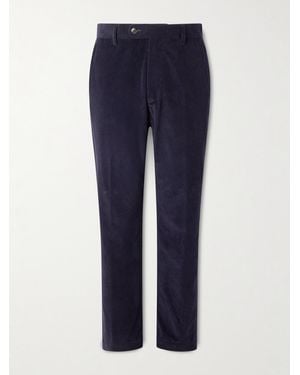 Umit Benan Pantaloni A Gamba Affusolata - Blu