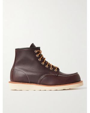 Red Wing 8847 Classic Moc Leather Boots - Brown