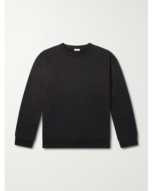 Dries Van Noten Cotton-Jersey Sweatshirt - Blue