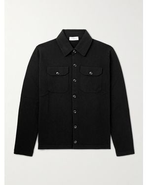 Piacenza 1733 Cashmere Overshirt - Black