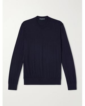 Dolce & Gabbana Cashmere Jumper - Blue