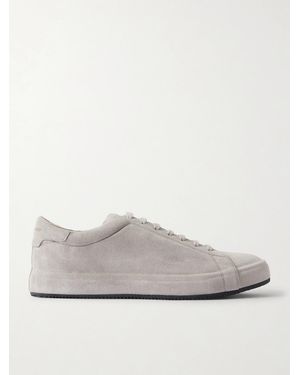 Officine Creative Essence 001 Suede Trainers - White