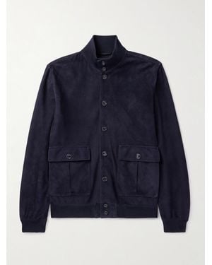 Valstar Ino Suede Jacket - Blue