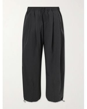 A Kind Of Guise Chukar Straight-leg Woven Trousers - Black