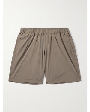 SSAM Wide-Leg Shell Shorts - Neutro