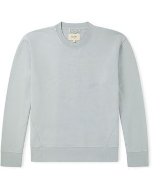 Folk Anniversary Organic Cotton-Jersey Sweatshirt - Gray