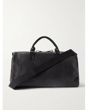Bennett Winch Commuter Full-grain Leather Holdall - Black
